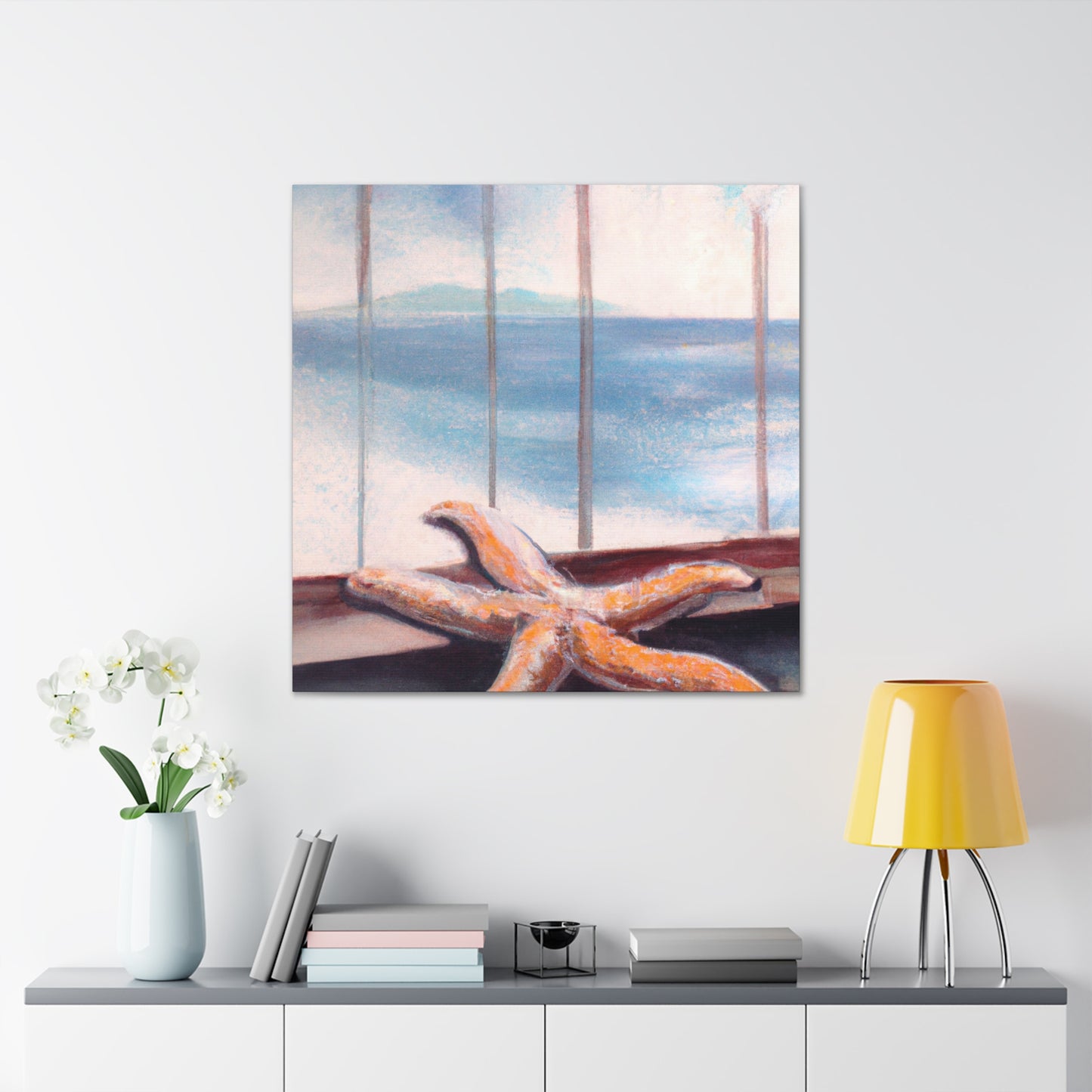 "Starfish, Seeking Horizon" - Canvas