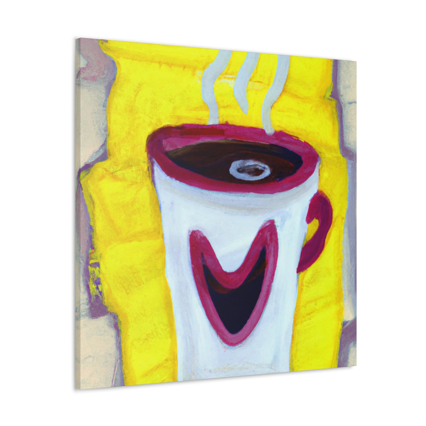 "Cup of Morning Brew" - Canvas