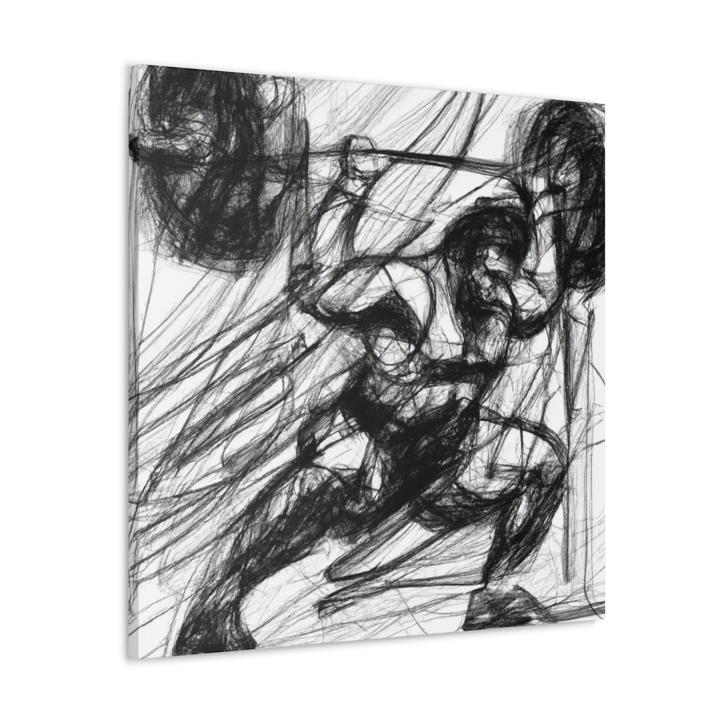 Lifting With Graceful Power - Canvas