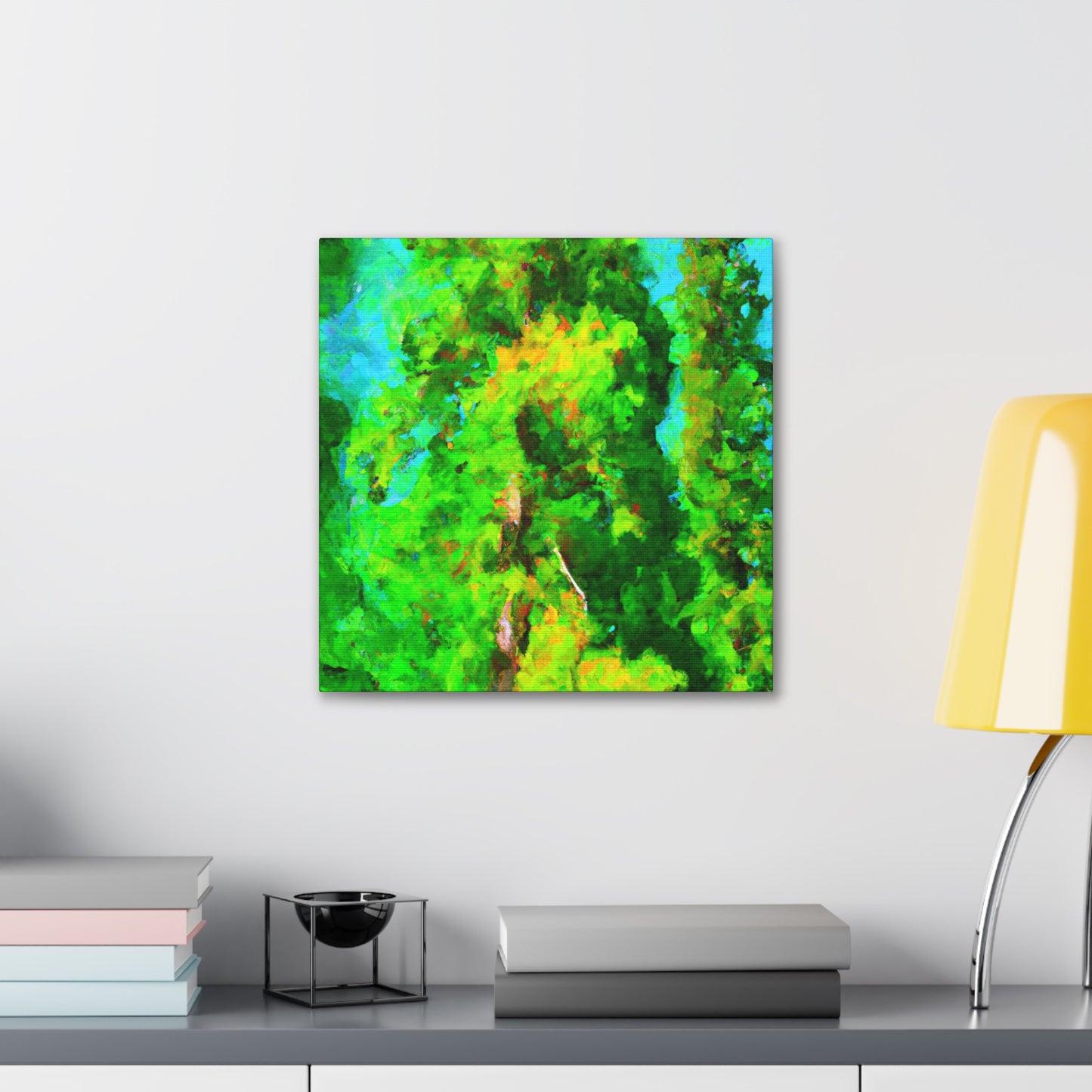 Cypress Tree Impressionism - Canvas