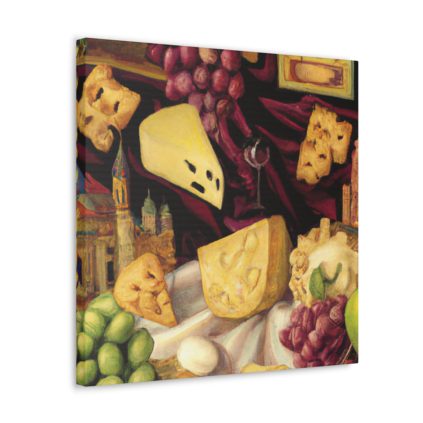 "Glorious Dairy Fruit Feast" - Canvas