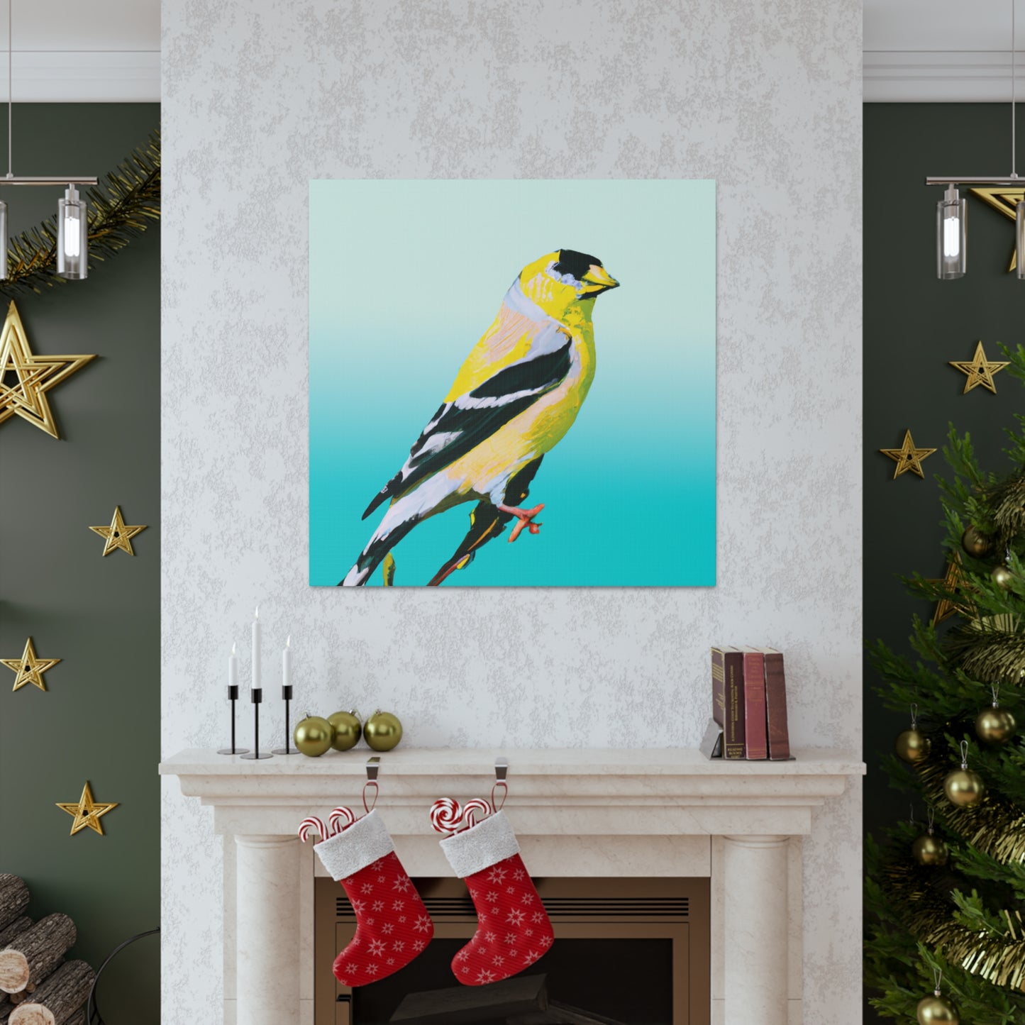 American Goldfinch Splendor - Canvas