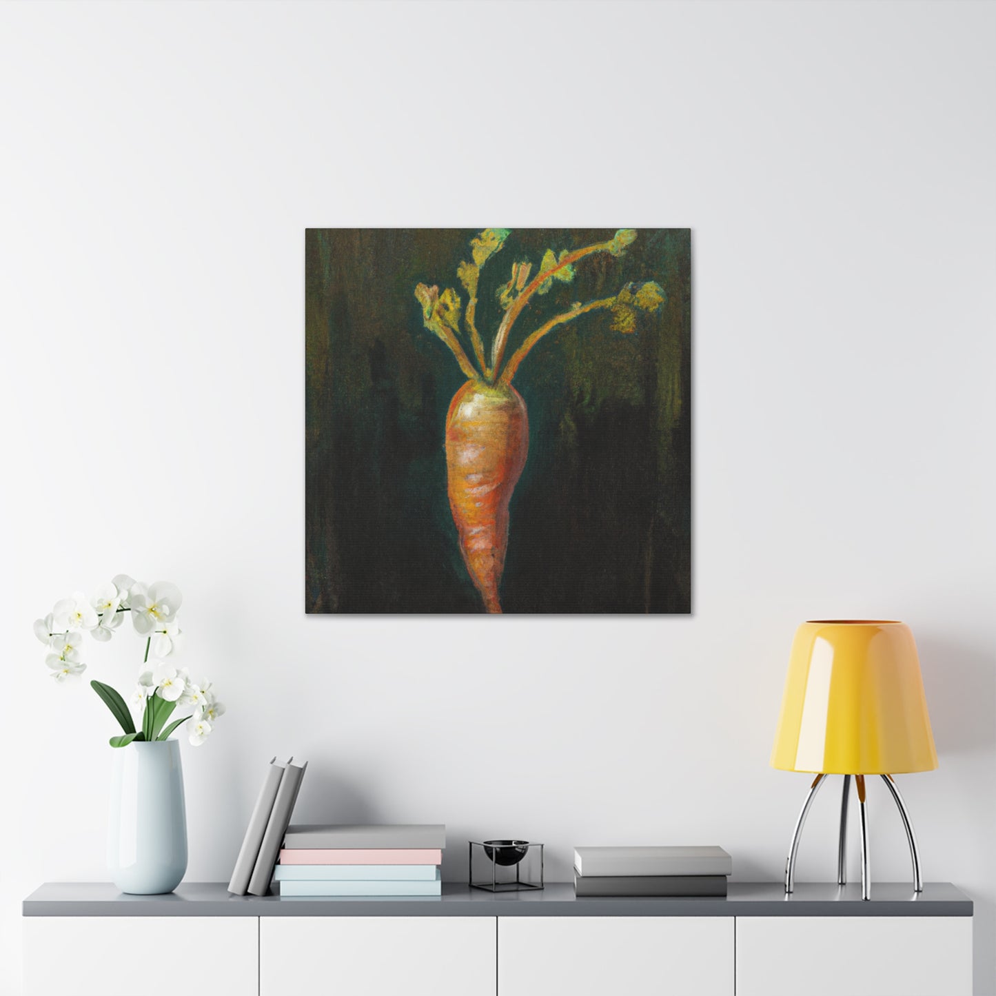 Carrots in Moonlight Glow - Canvas