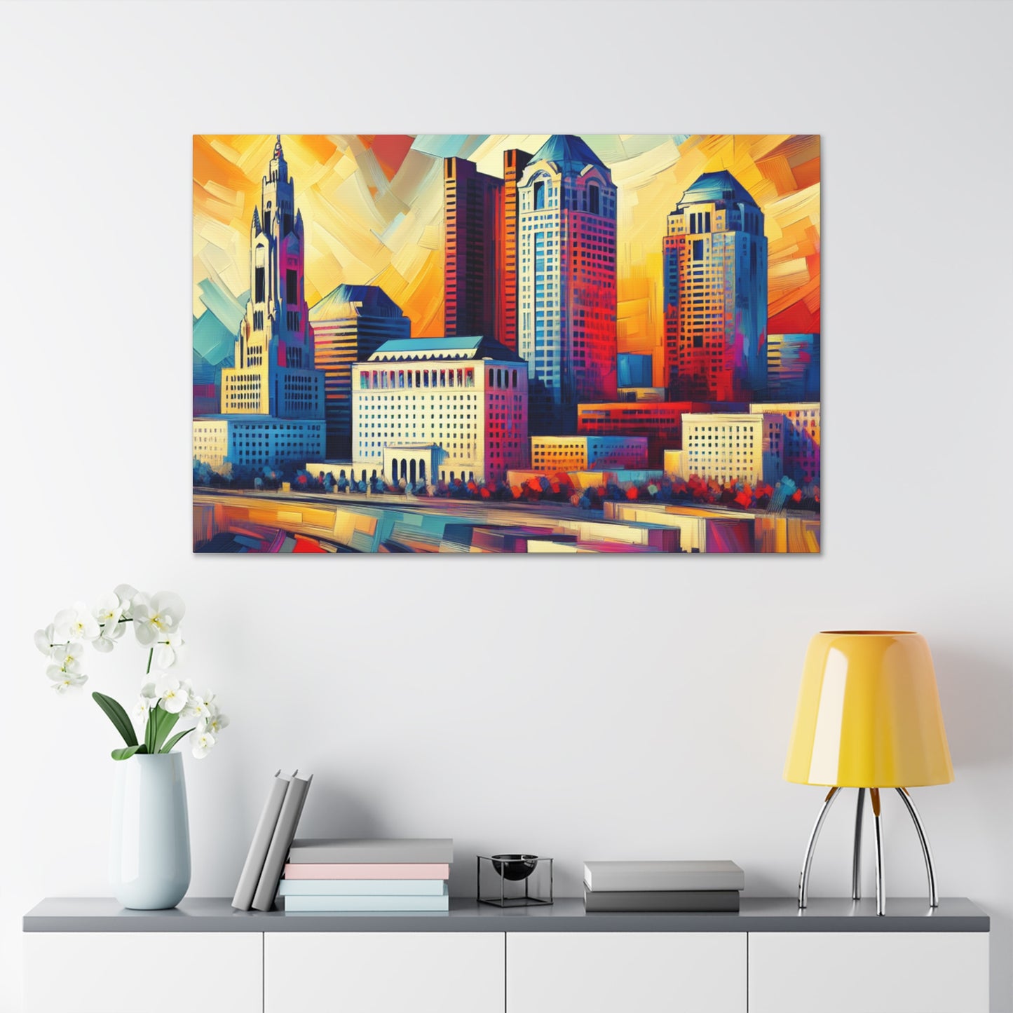 Pulsating Columbus Vortex - Canvas