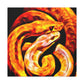 Corn Snake Majesty - Canvas