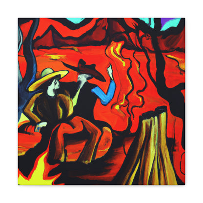 Campfire Brilliance Burning - Canvas