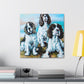 English Springer Dreams - Canvas