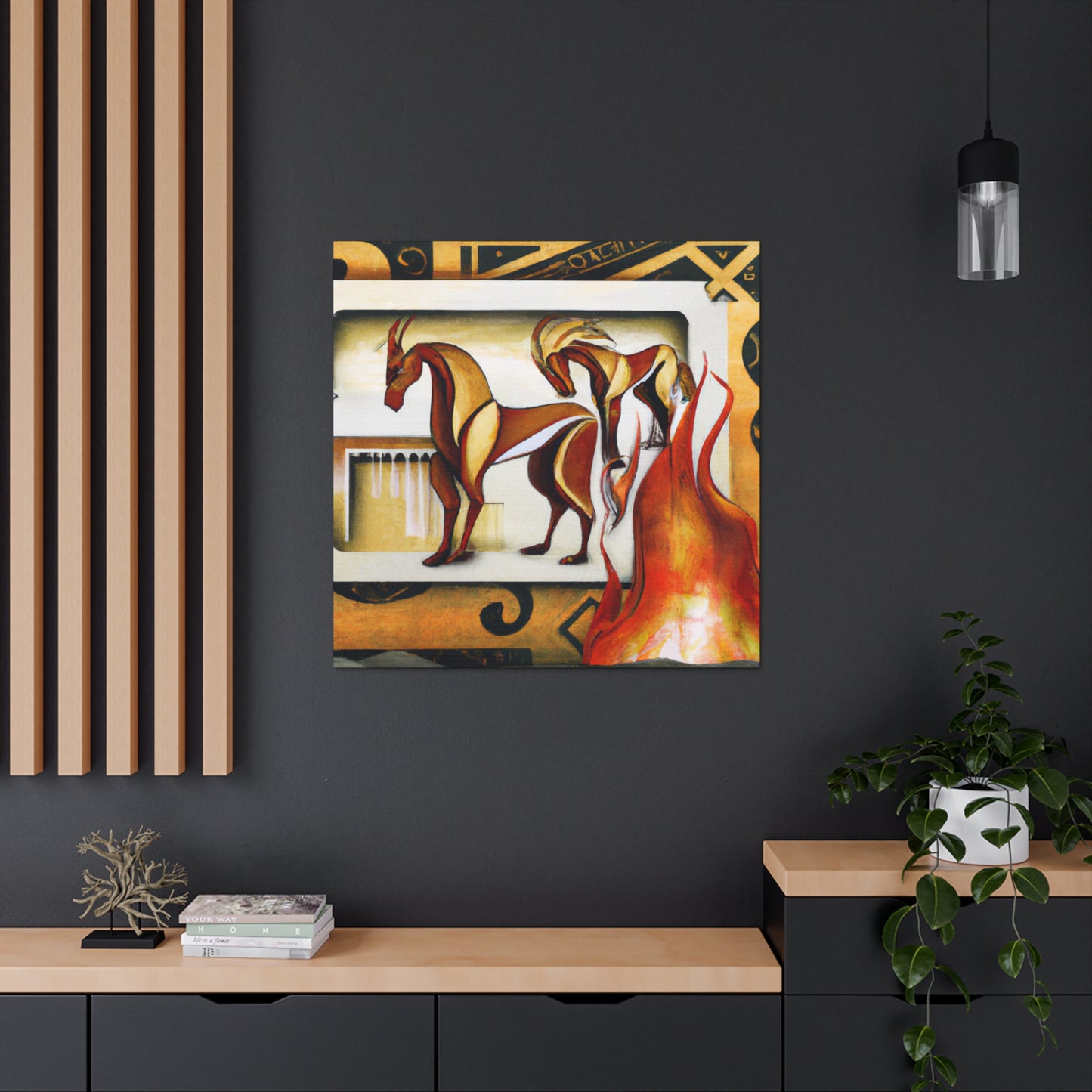 "Mules and Miracles' Art - Canvas