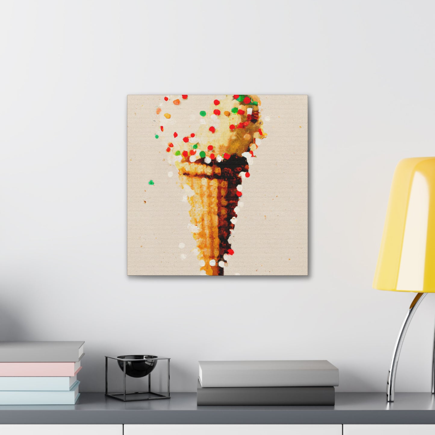 "Ice Cream Dream Vision" - Canvas