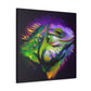 Green Iguana Dreamscape - Canvas