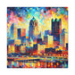 "Urban Symphony Unveiled" - Canvas