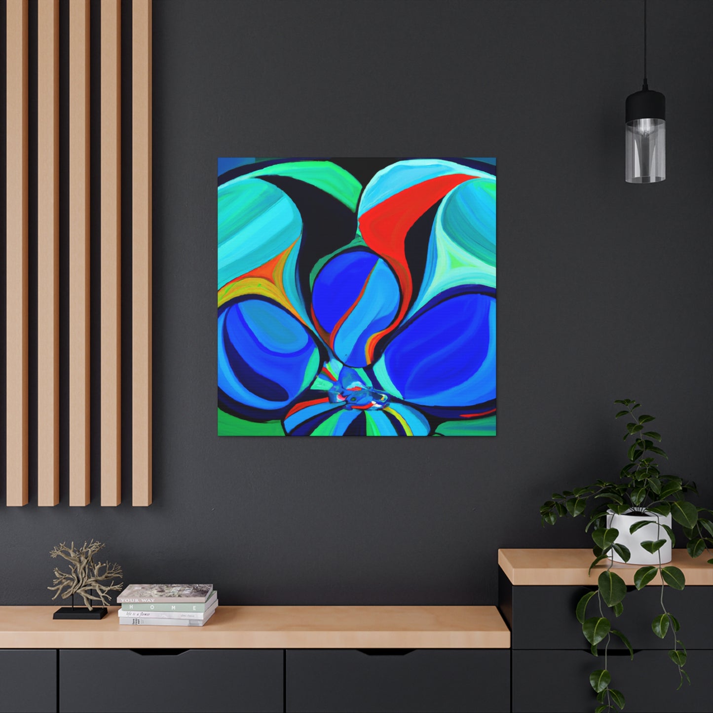 Clam Dreams Art Deco - Canvas