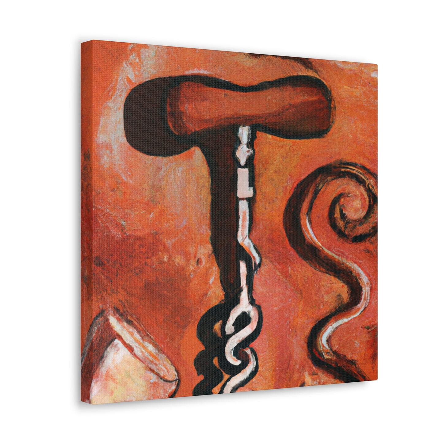 "Corkscrew Whimsicality" - Canvas