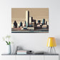 "Urban Serenity: Dallas Elegance" - Canvas