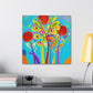 "Dogwood in December Glow" - Canvas