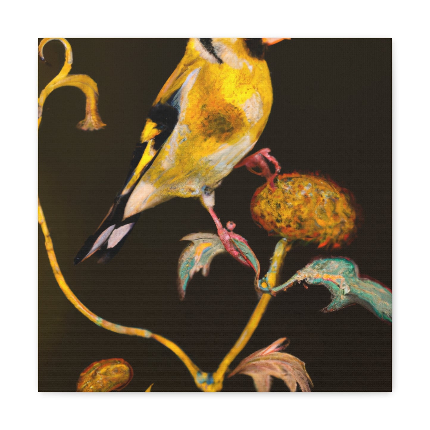 American Goldfinch Splendor - Canvas