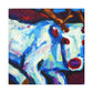 Fauve Reindeer Dance - Canvas