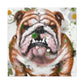 English Bulldog Bliss - Canvas