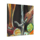 "Bar Taps Impressionisticly" - Canvas