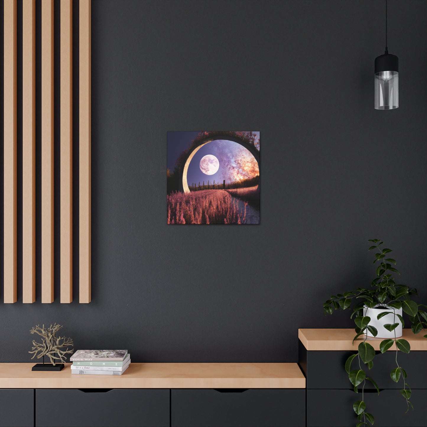 Dreamy Twilight Scene - Canvas