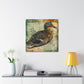 "Mallard Duck In Bloom" - Canvas