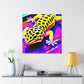 "Gecko's Urban Canvas" - Canvas