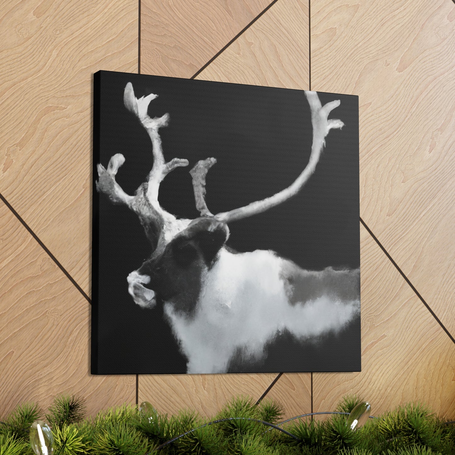 Reindeer in Realism - Canvas