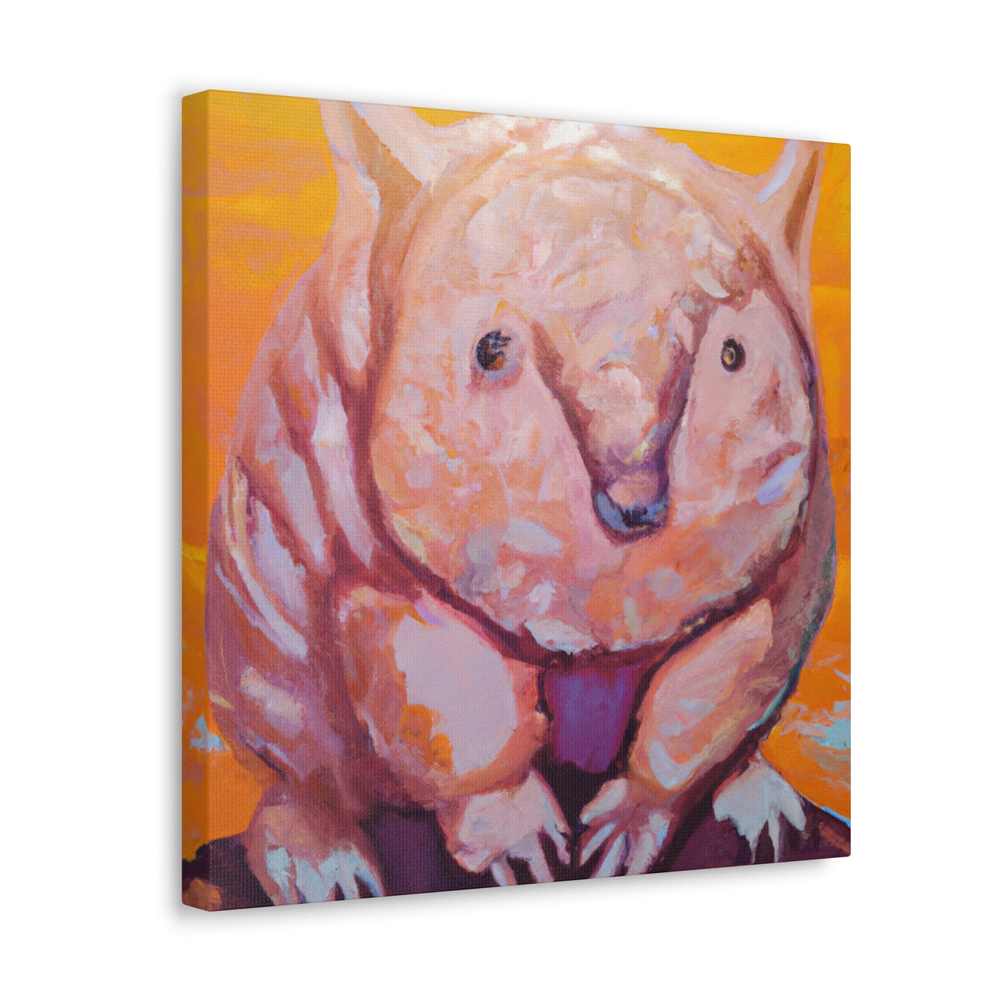 "Wombats in Wonderland" - Canvas