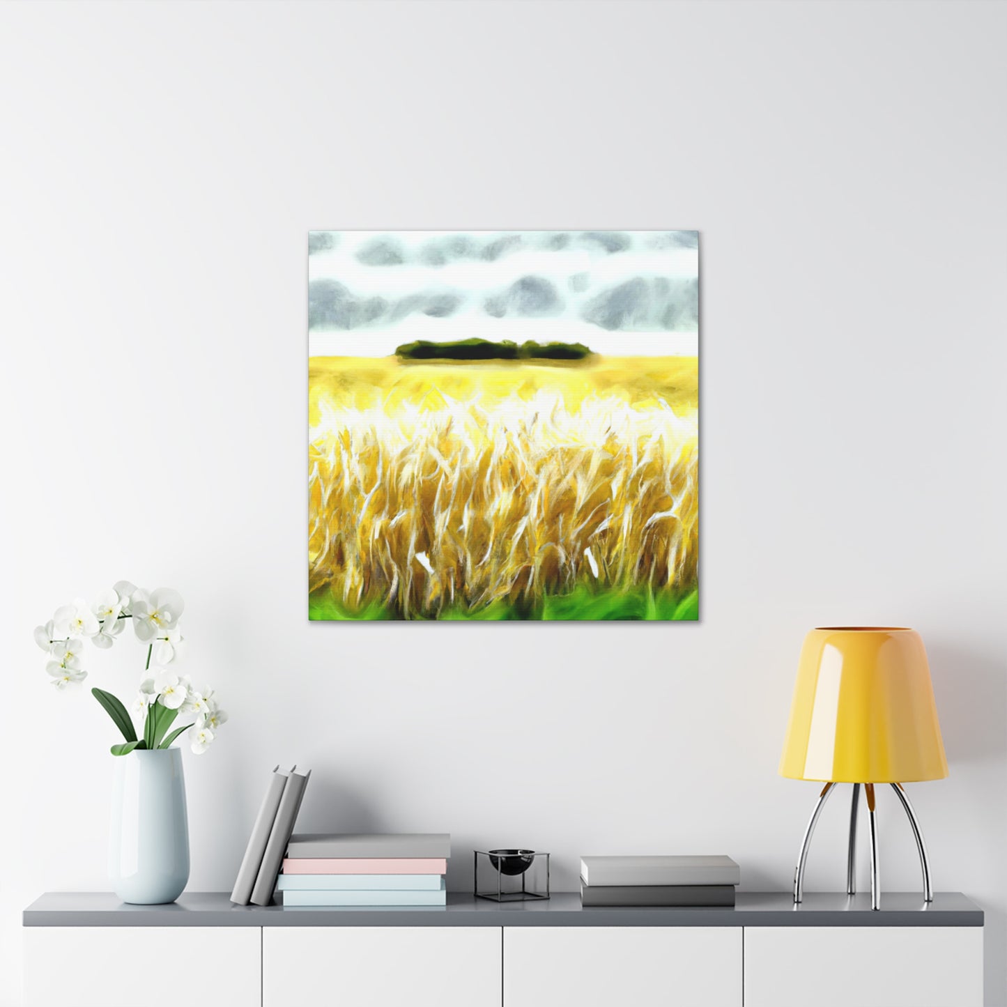 "Golden Harvest Splendor" - Canvas