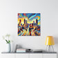 Peachtree Ascending Skyscrapers - Canvas