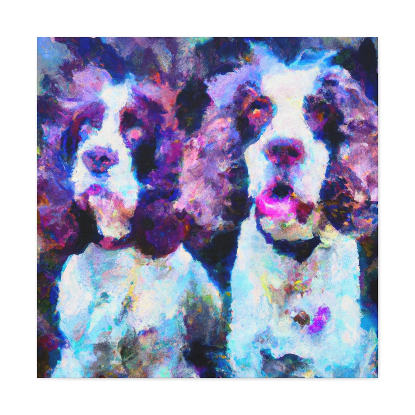 "Spaniel in a Landscape" - Canvas