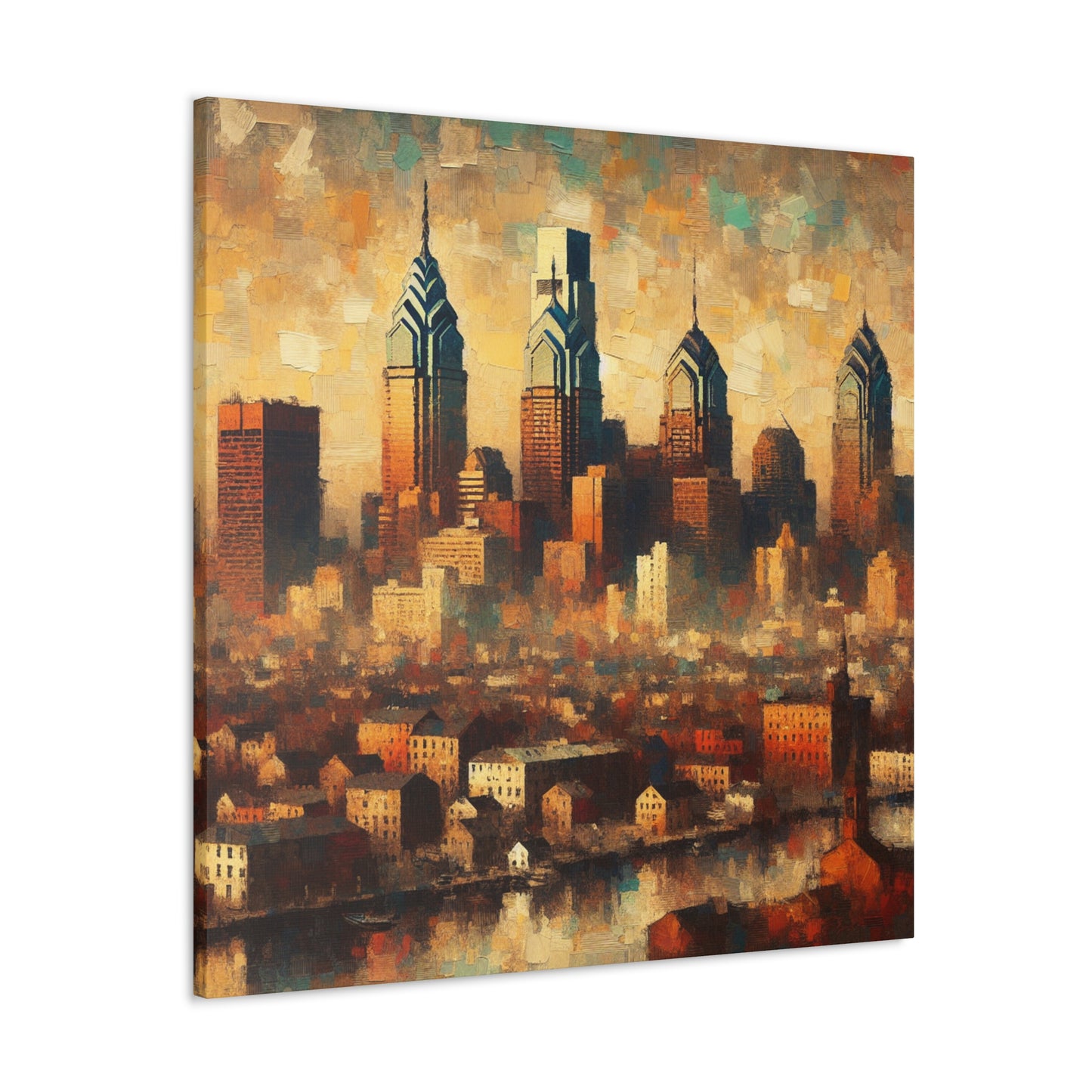 "Pennsylvania's Urban Harmonies" - Canvas