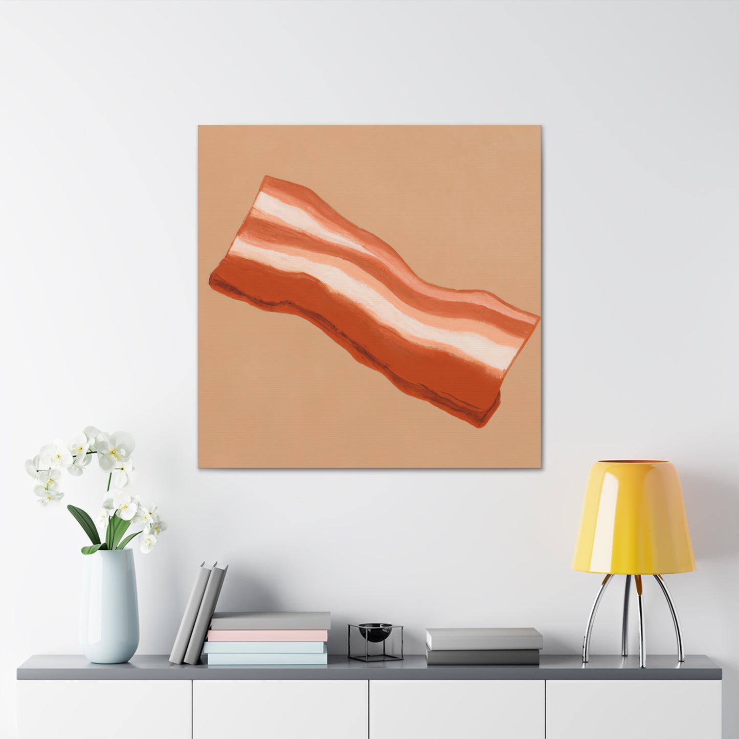 "Bacon Minimalism Dream" - Canvas