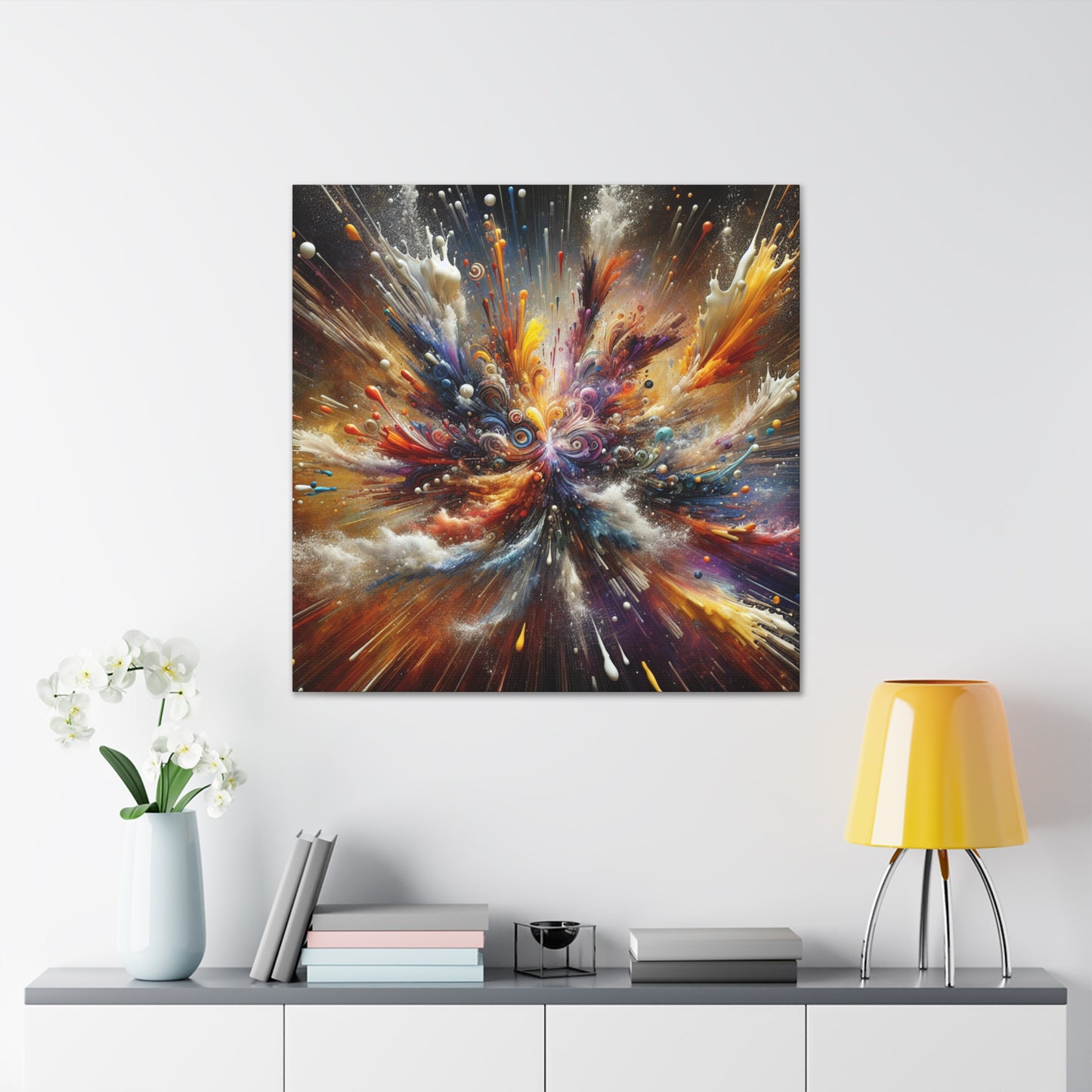 "Harmonious Electro Delight" - Canvas