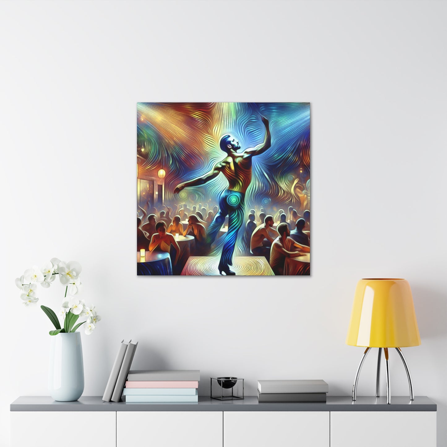 Ethereal Rhythmic Motion - Canvas