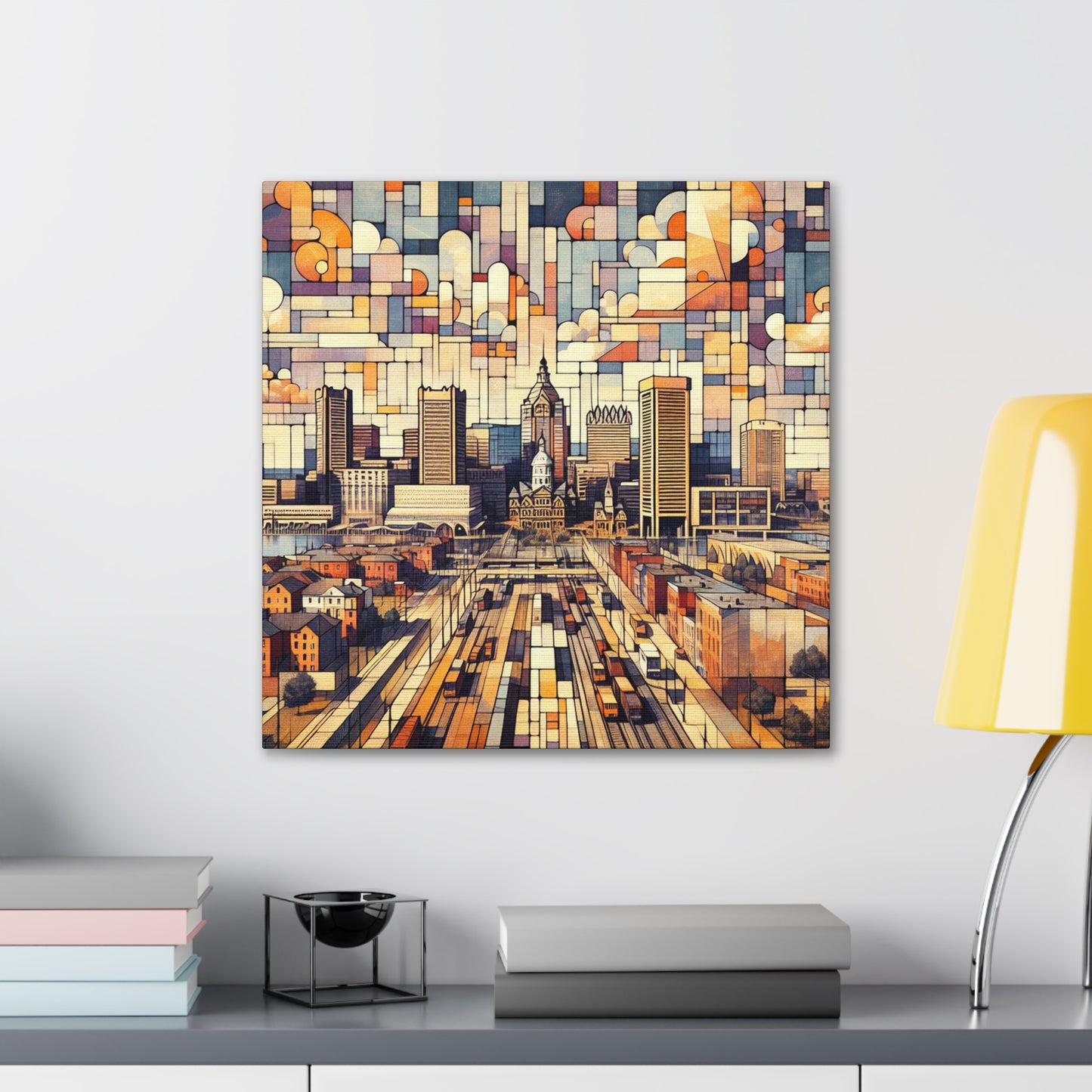 "Harbor's Renaissance Splendor" - Canvas