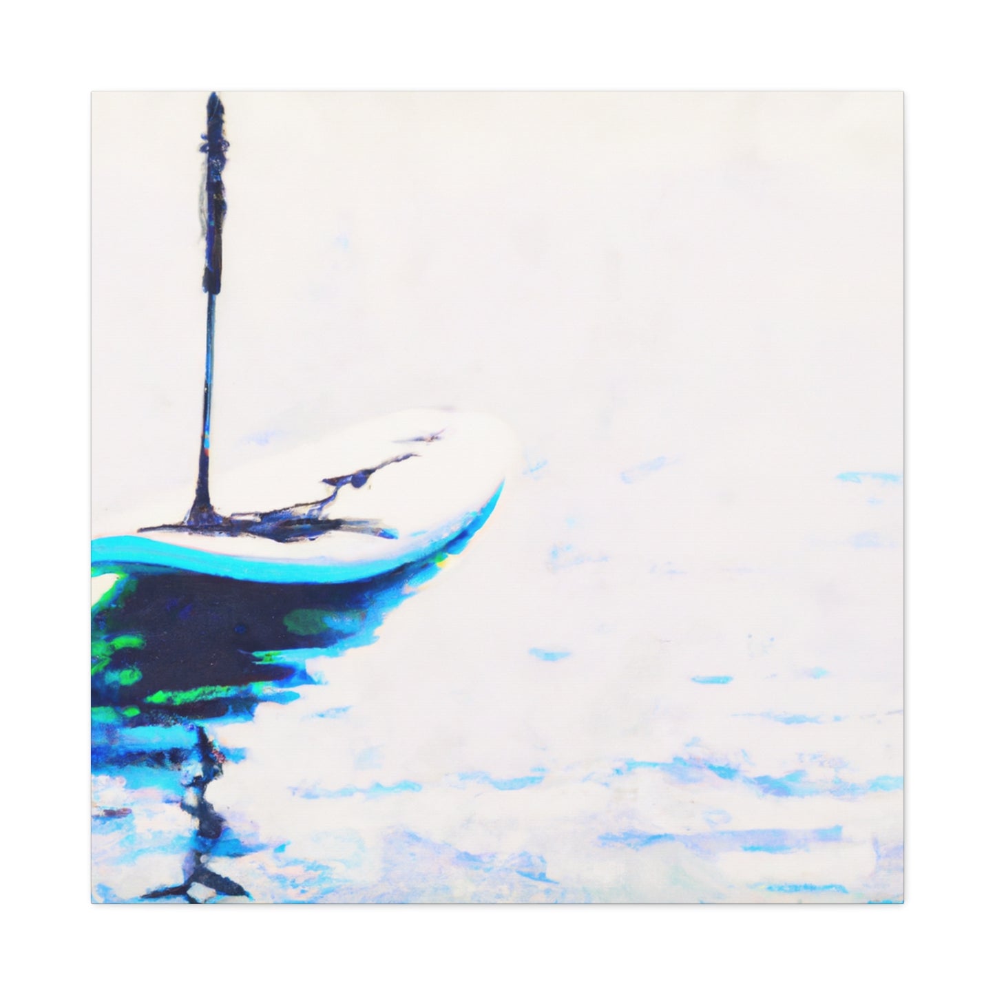 Paddling Through Sunshine - Canvas