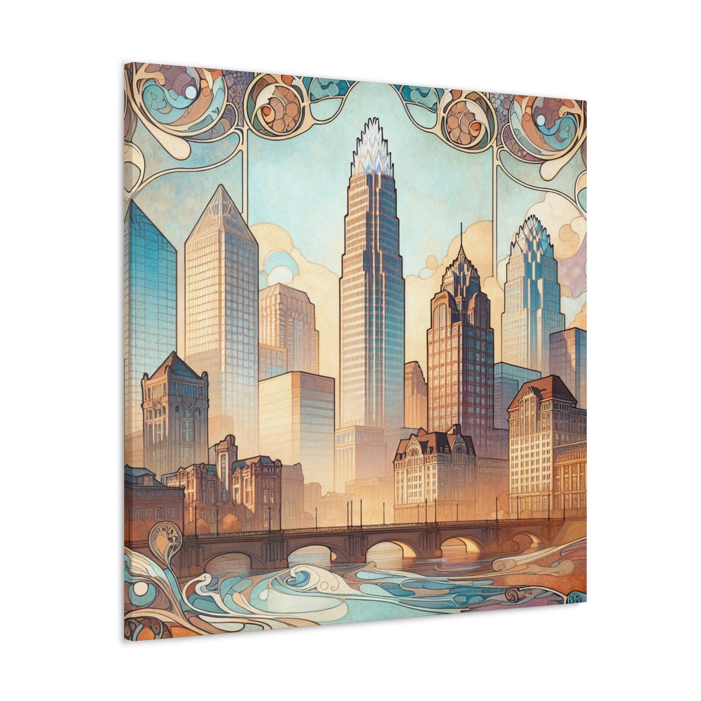 "Enchanting Charlotte Vignette" - Canvas