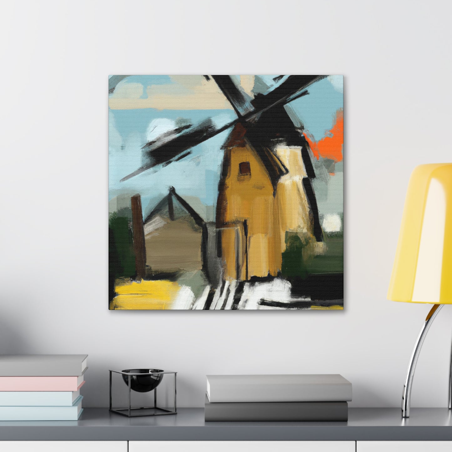 Windmill of abstraction - Canvas