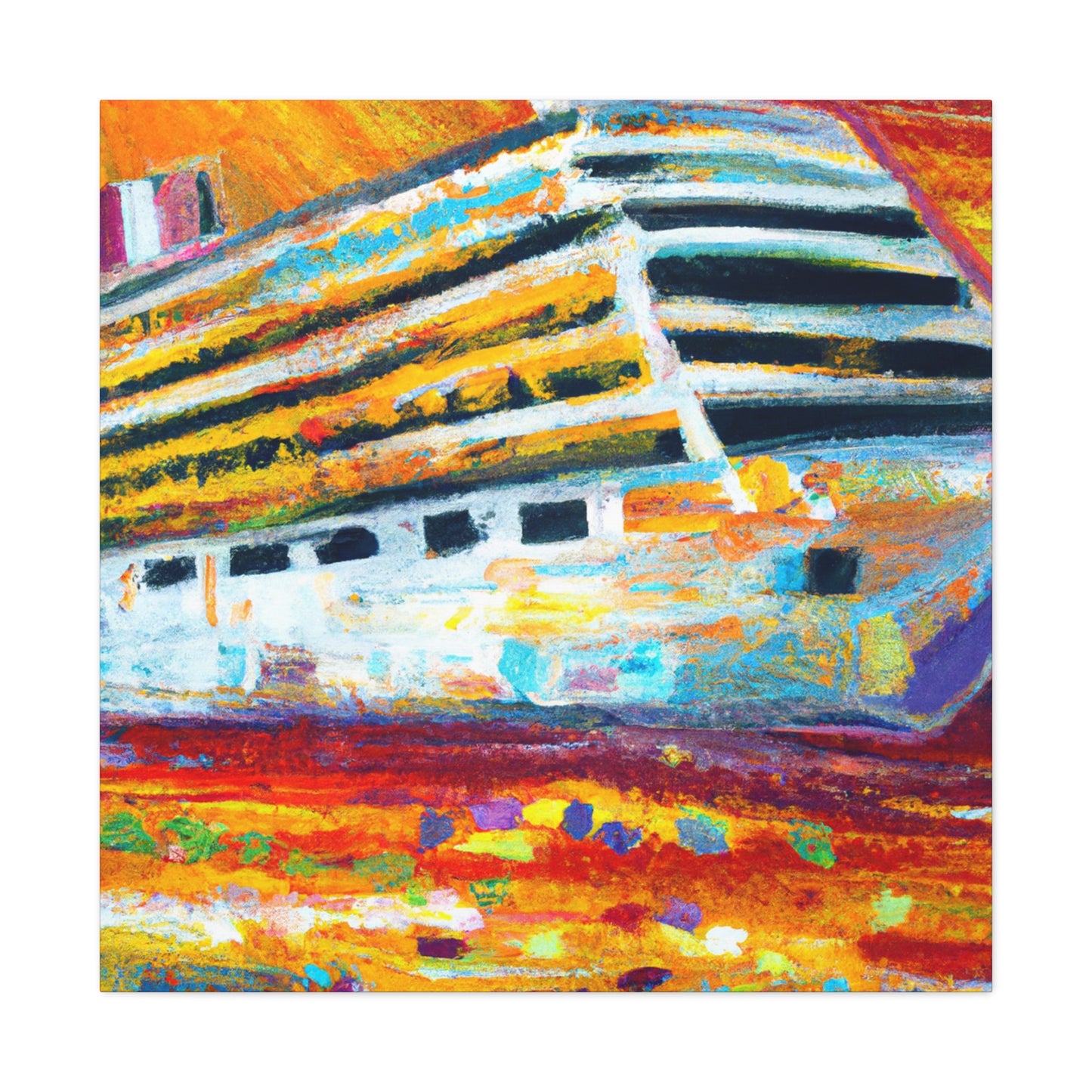 Cruise Ship Serenity - Canvas