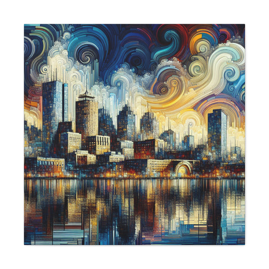 "Boston Dreams Unveiled" - Canvas