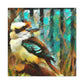 Kookaburra Folk Art - Canvas