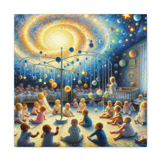 Starry Celestial Reverie - Canvas