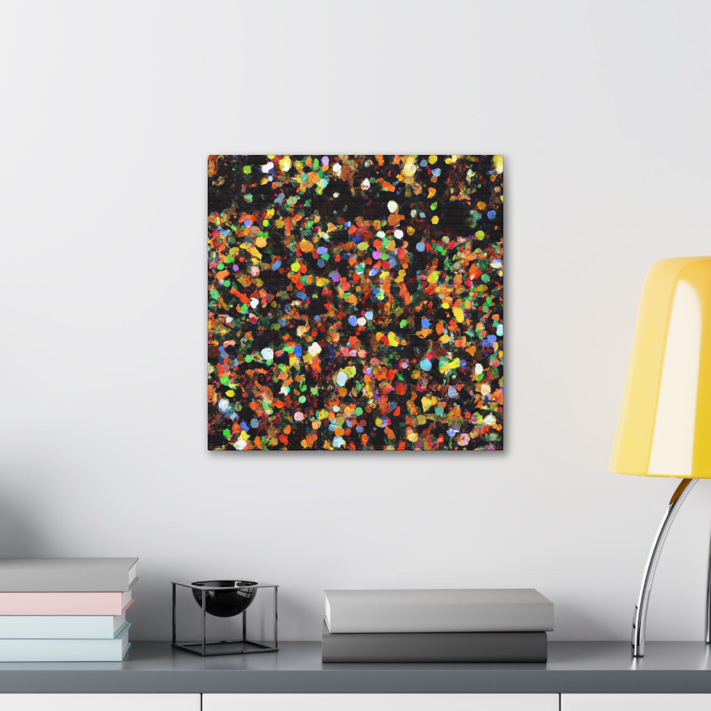 "Christmastime Luminosity Joy" - Canvas