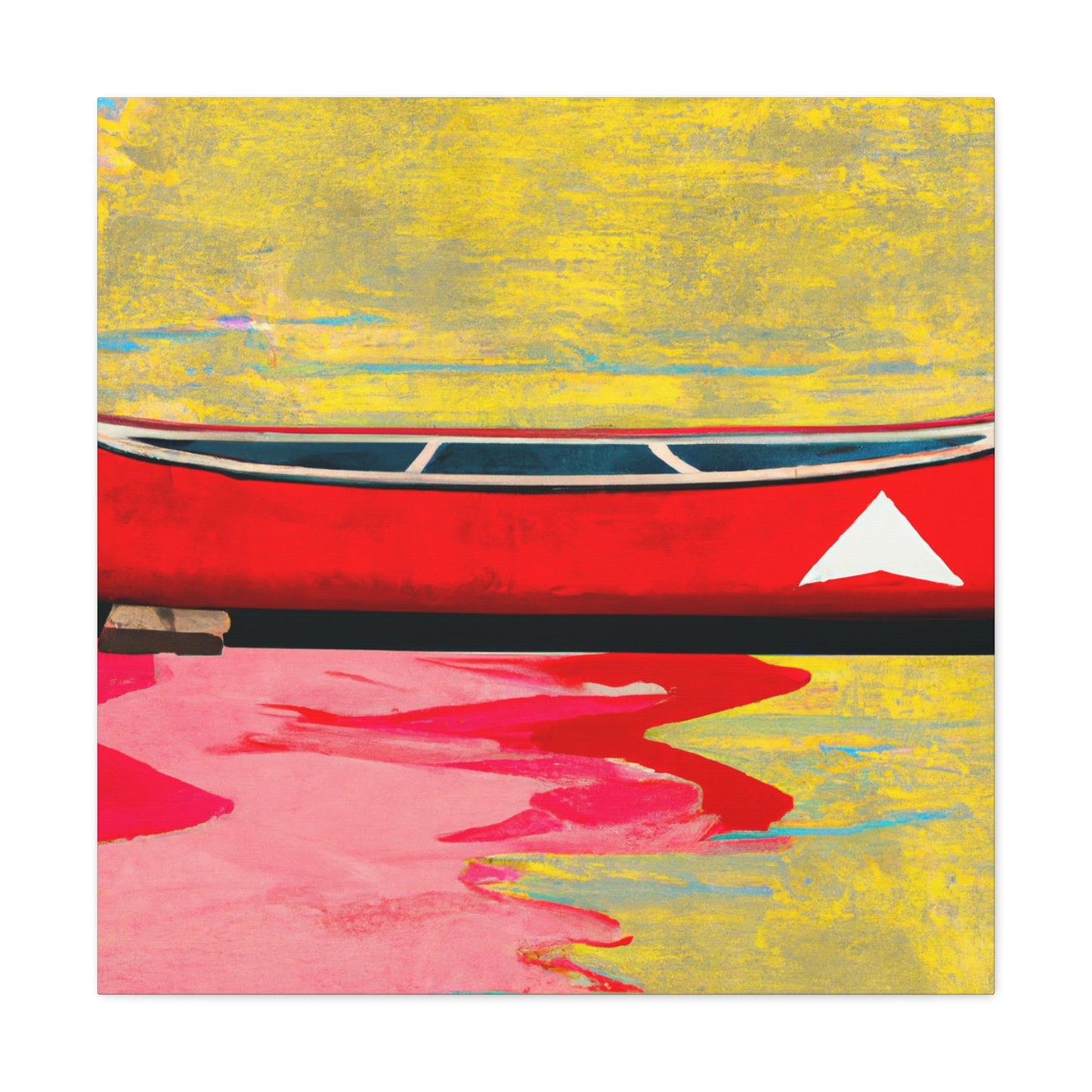 Canoe on Canvas. - Canvas