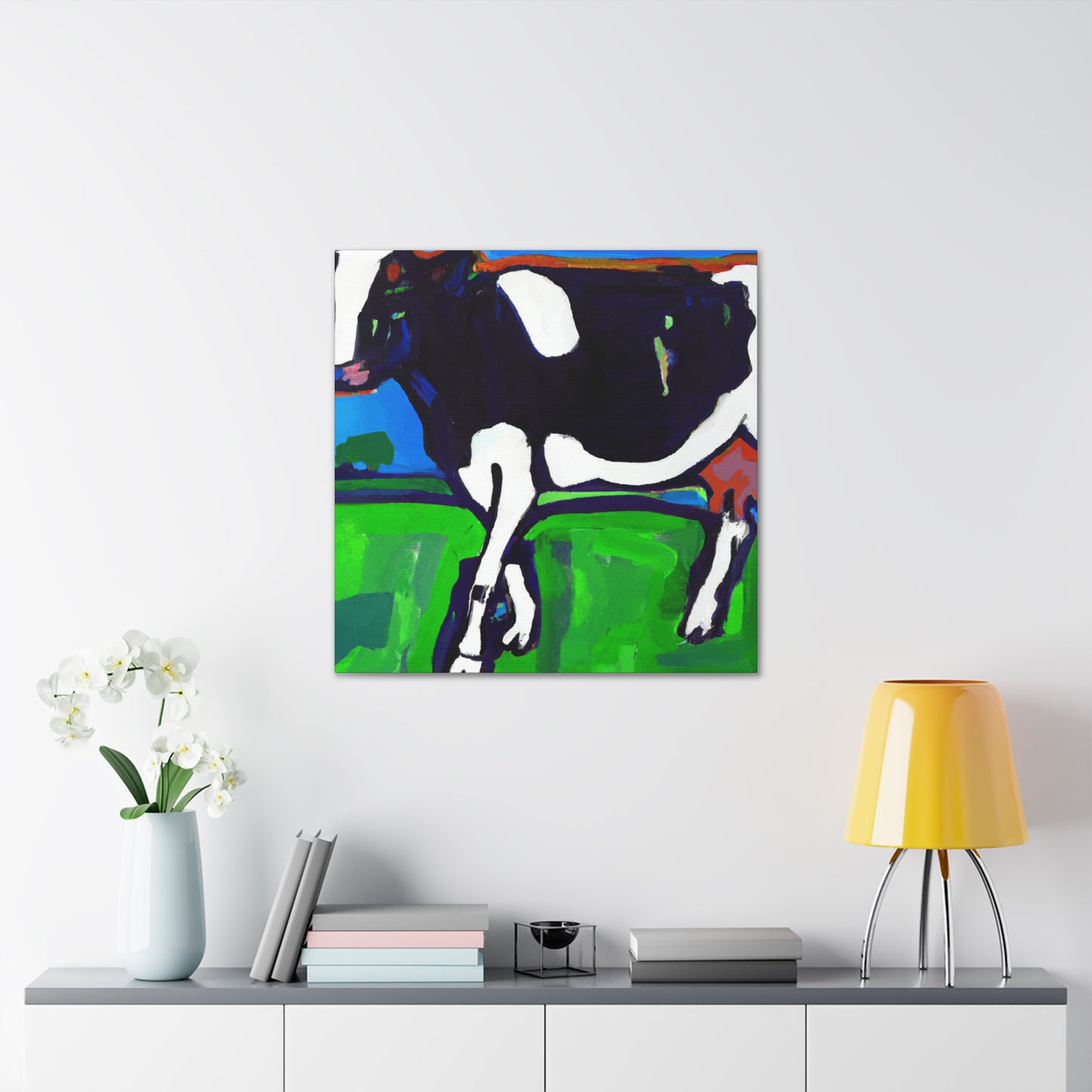 Milk Cow Mystique - Canvas