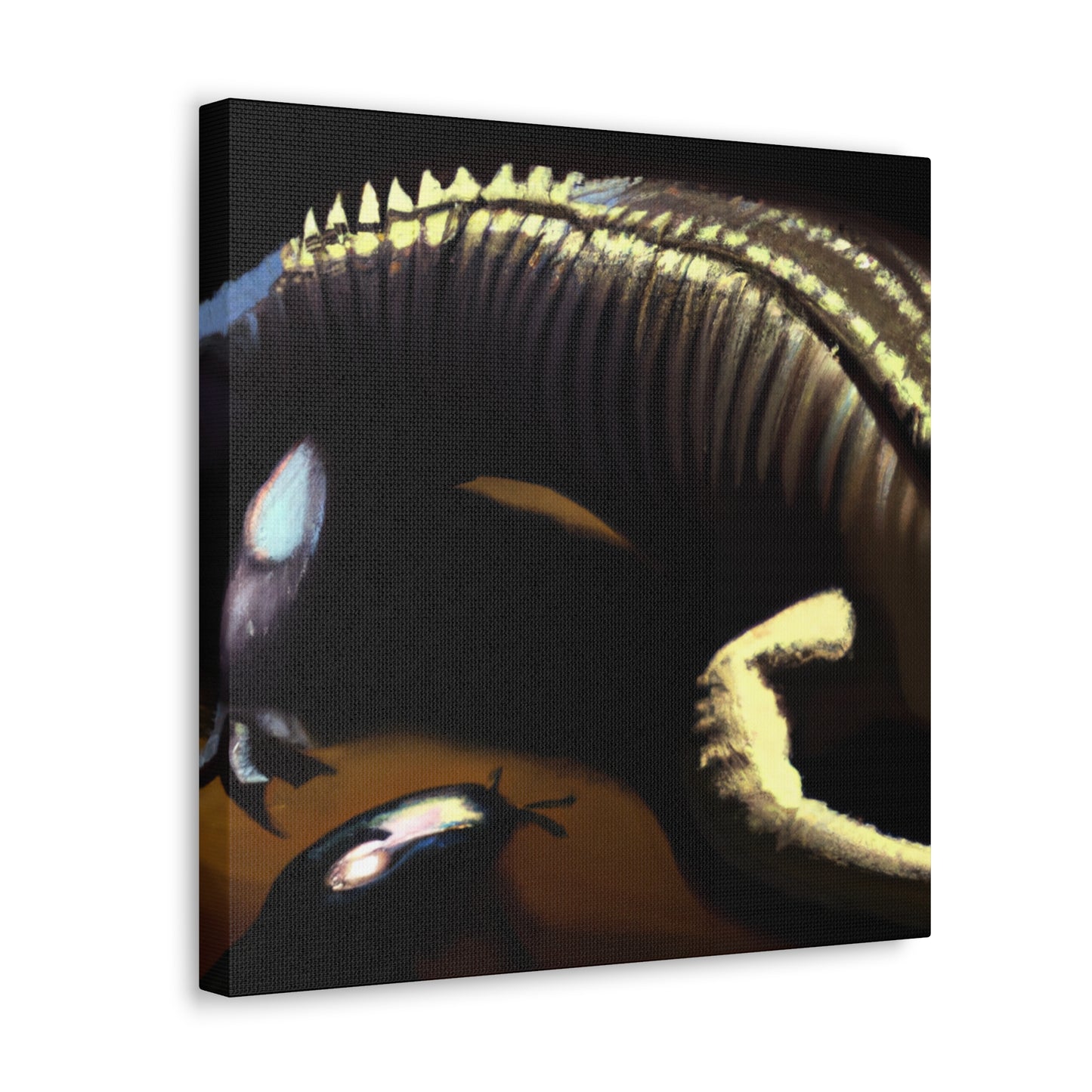 "Skink in Surrealism" - Canvas