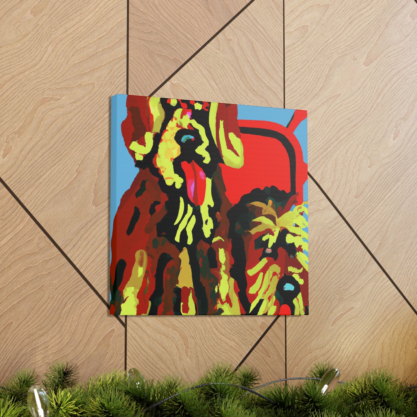 "Irish Setter Triptych" - Canvas