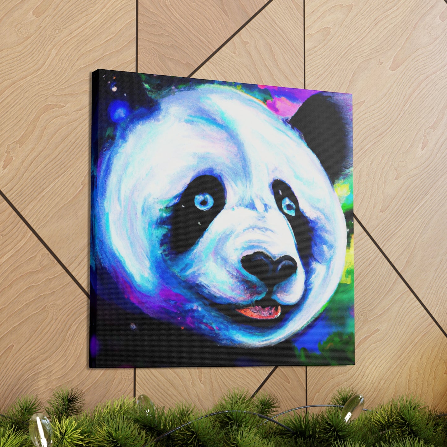 Giant Panda Dreamscape - Canvas