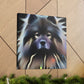 Keeshond Digital Delight - Canvas